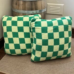 Set of 2 Wicked Decorative Pillow Elphaba 18x18